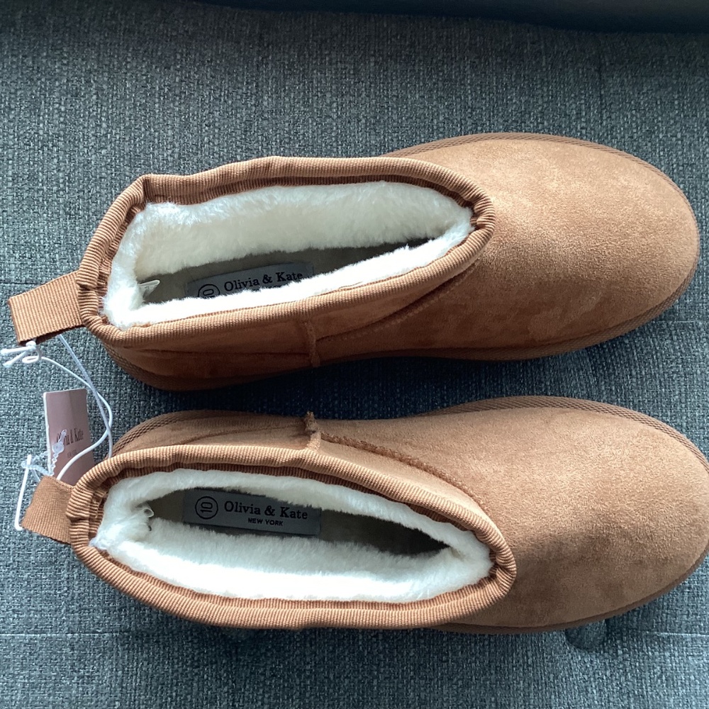 Olivia and Kate flat heel platform booties - Picture 3 of 15